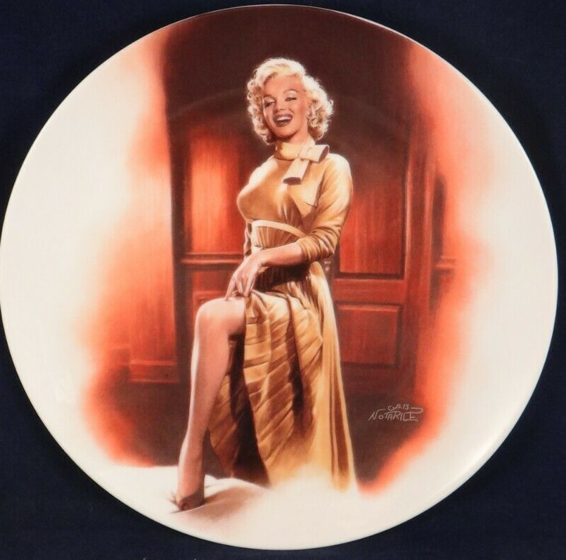 Marilyn Monroe Monkey Business Delphi Collector Plate | Marilyn